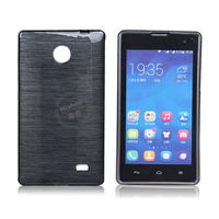 TPU Wiredrawing Phone Case for Nokia X