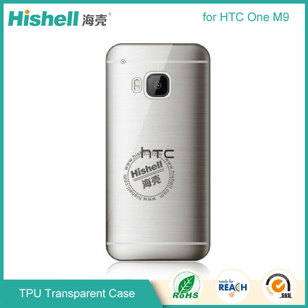 TPU Transparent Mobile Phone Case for HTC M9