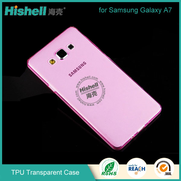 TPU Transparent Phone Case for Samsung Galaxy A7