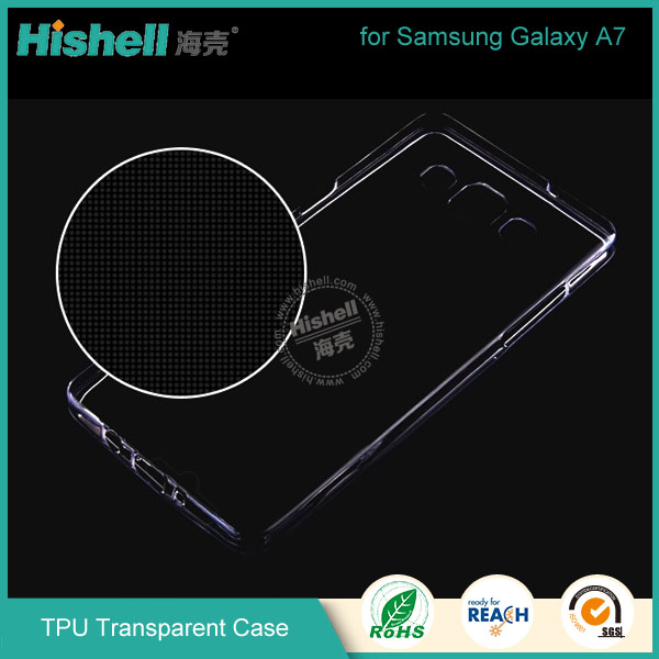 TPU Transparent Phone Case for Samsung Galaxy A7