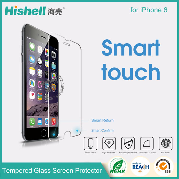 Smart Tempered Glass screen protector for iPhone 6
