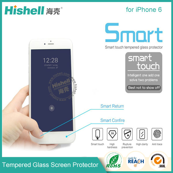 Smart Tempered Glass screen protector for iPhone 6