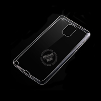 TPU Transparent Phone Case for Samsung Note 4