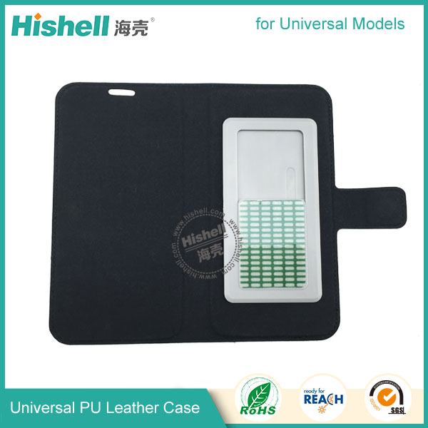 Universal PU Leather Phone Case without stiching line  for all brand phone