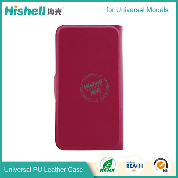 Universal PU Leather Phone Case without stiching line  for all brand phone