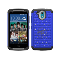 3 in 1 Diamond Combo Flip Cover for HTC 526