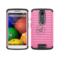 3 in 1 Diamond Combo Flip Cover for Motorola Moto X3