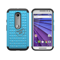 3 in 1 Diamond Combo Flip Cover for Motorola Moto G3