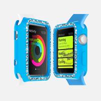 3 in 1 Diamond Combo Flip Cover for Apple Watch