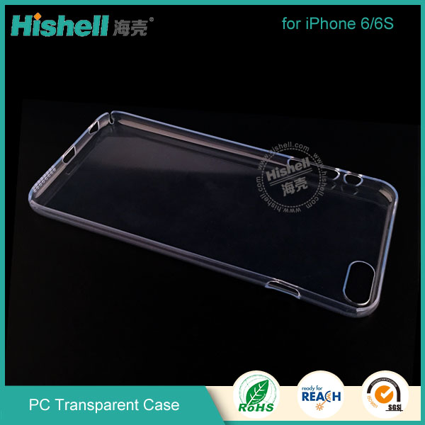 PC Transparent full side hard phone case for iPhone 6S