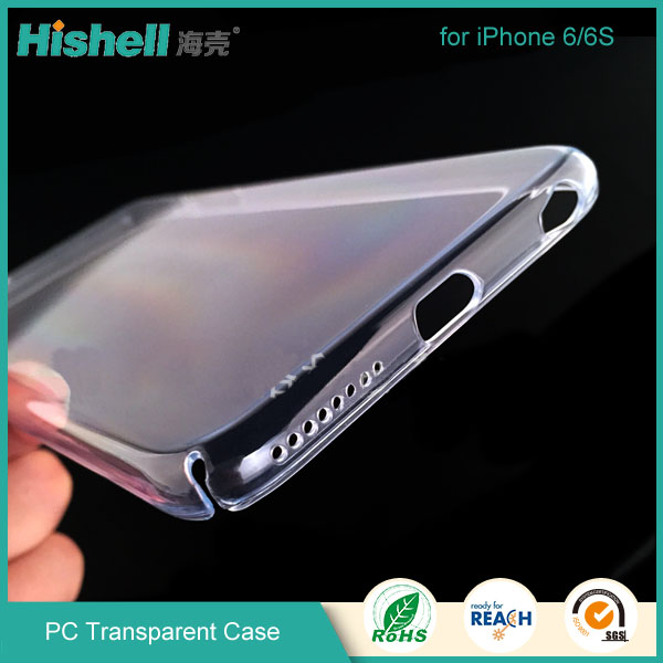 PC Transparent full side hard phone case for iPhone 6S