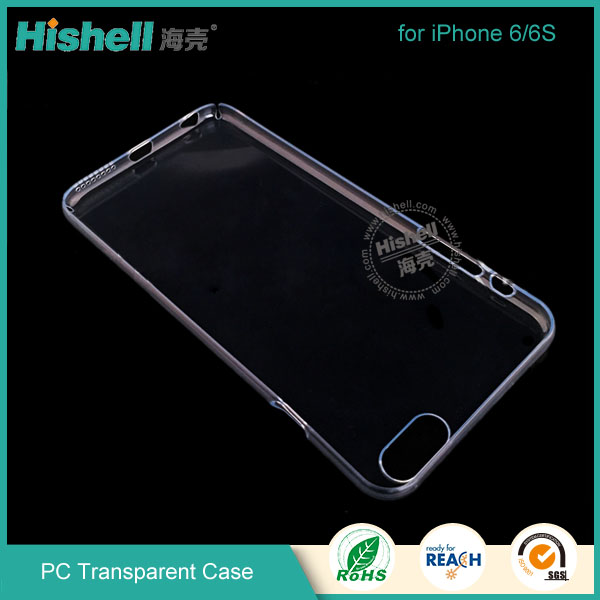 PC Transparent full side hard phone case for iPhone 6S