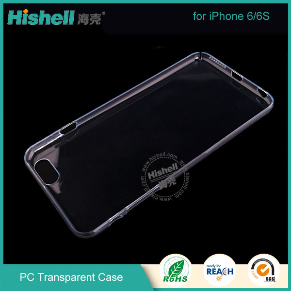 PC Transparent full side hard phone case for iPhone 6S