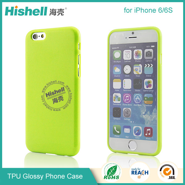 TPU Glossy Mobile Phone Case for iPhone 6