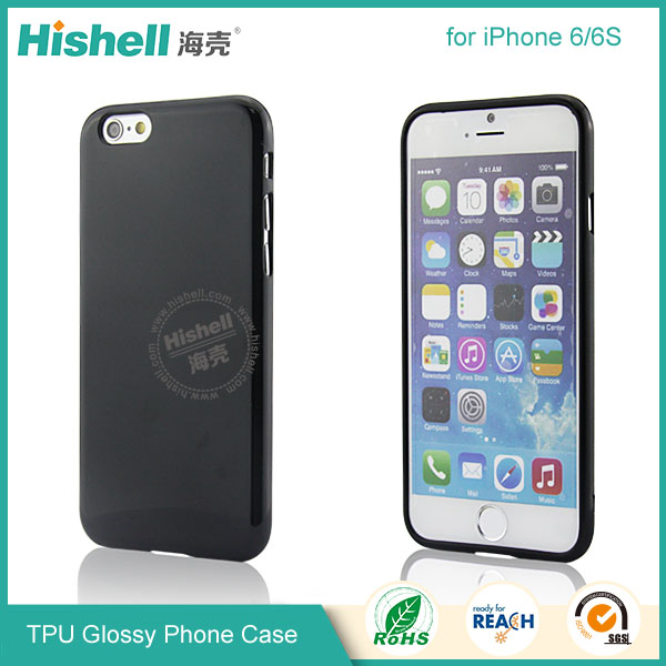 TPU Glossy Mobile Phone Case for iPhone 6