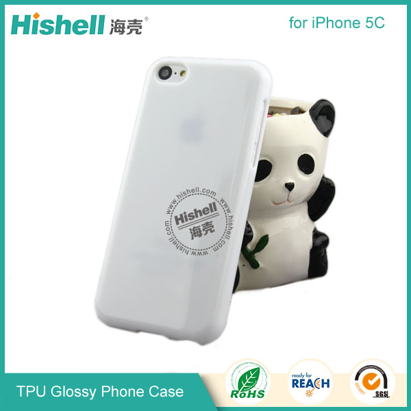 TPU Gloosy Mobile Phone Case for iPhone 5C