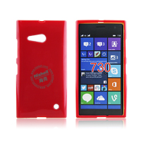 TPU Gloosy Mobile Phone Case for Microsoft Lumia 730