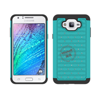 3 in 1 Diamond Combo Flip Cover for Samsung J7