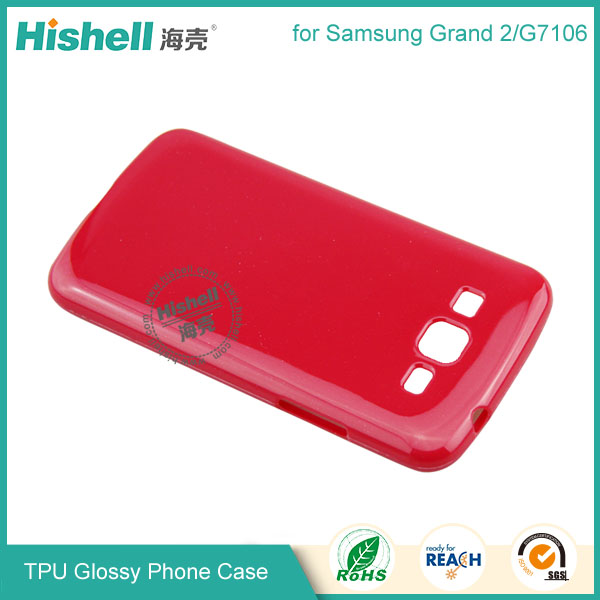 TPU Gloosy Mobile Phone Case for Samsung Grand 2