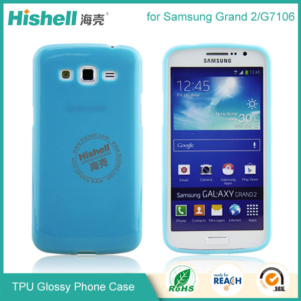 TPU Gloosy Mobile Phone Case for Samsung Grand 2