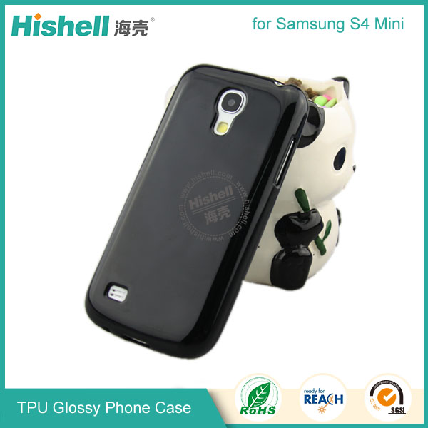 TPU Gloosy Mobile Phone Case for Samsung  S4 Mini