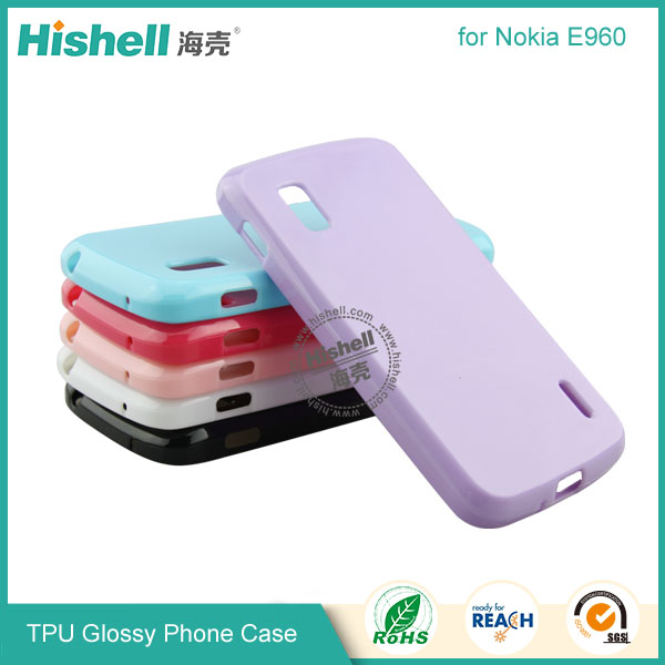 TPU Gloosy Mobile Phone Case for Nokia E960