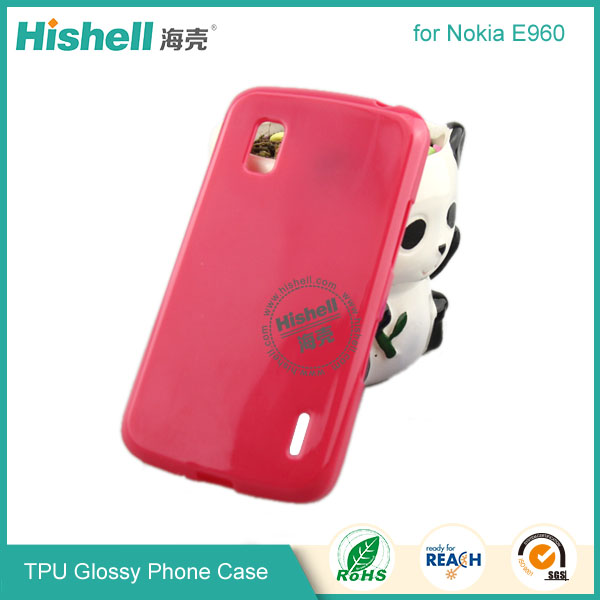 TPU Gloosy Mobile Phone Case for Nokia E960