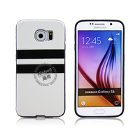 TPU Veneer with Stripe CellPhone Case for Samsung S6