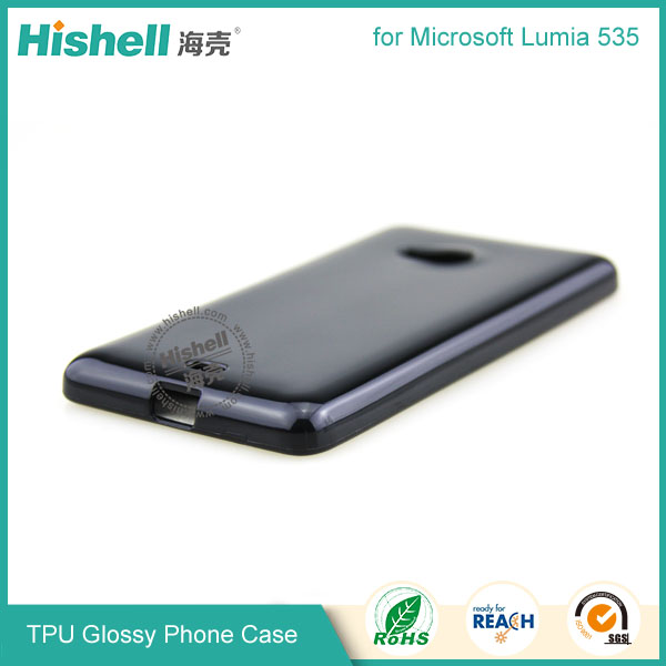 TPU Gloosy Mobile Phone Case for Microsoft Lumia 535