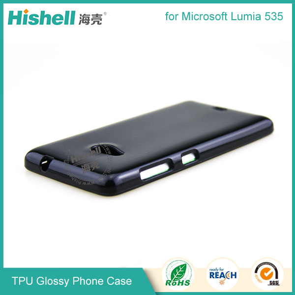 TPU Gloosy Mobile Phone Case for Microsoft Lumia 535