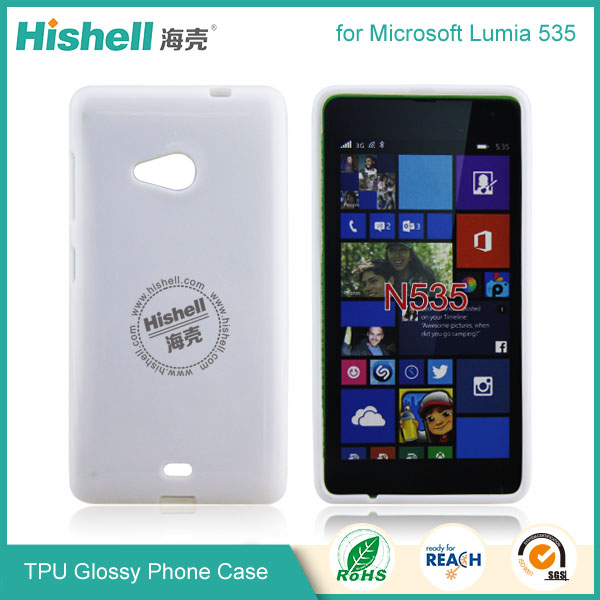 TPU Gloosy Mobile Phone Case for Microsoft Lumia 535