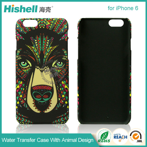 Hydrographics Transfer Printing PC Hardness Mobile Phone Case for iPhone 6