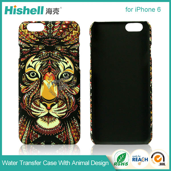 Hydrographics Transfer Printing PC Hardness Mobile Phone Case for iPhone 6