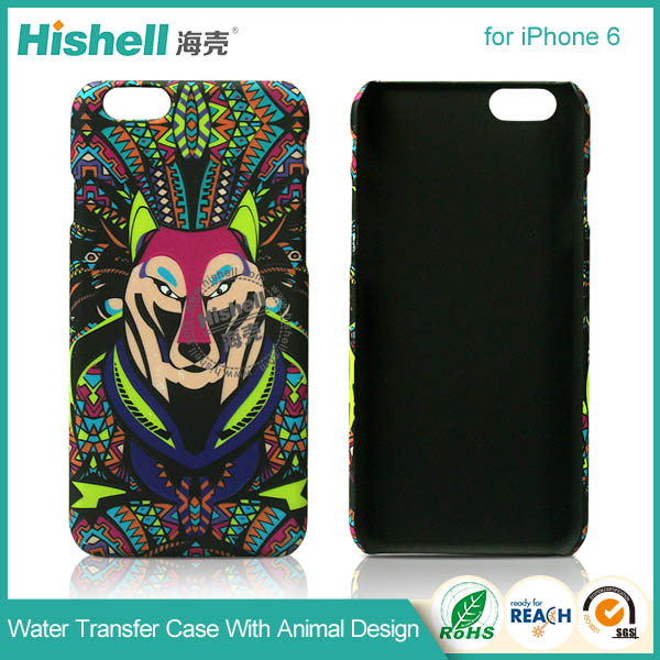 Hydrographics Transfer Printing PC Hardness Mobile Phone Case for iPhone 6