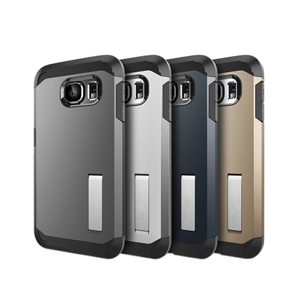 Armor case with holder for Samsung S6