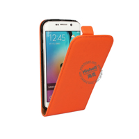 Up and Down PU leather flip cover for Samsung S6 Edge