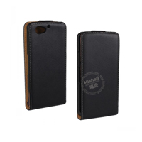 Up and Down PU leather flip cover for Sony Z1 Mini