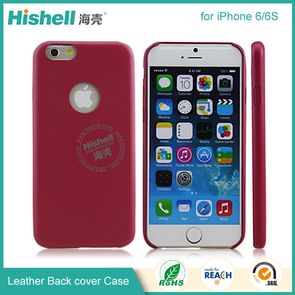 High Quality PU Leather 2 side Back Case for iPhone 6