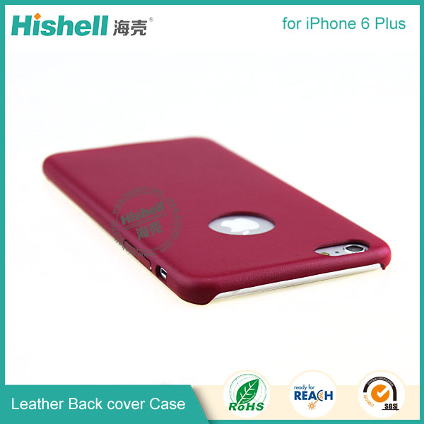 High Quality PU Leather 2 side Back Case for iPhone 6 plus