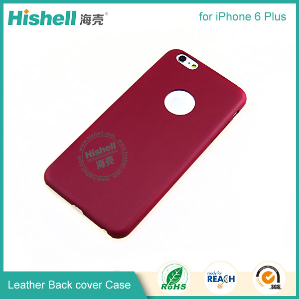 High Quality PU Leather 2 side Back Case for iPhone 6 plus