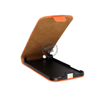 Up and Down PU leather flip cover for iPhone 5C