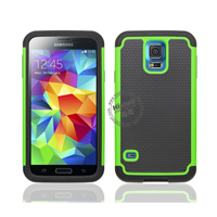 3 in 1 Football Grain Combo Mobile Phone Case for Samsung Galaxy S5