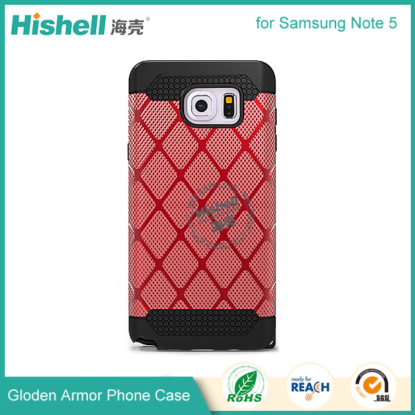 Gloden Armor Case Type 2 for Samsung Note 5