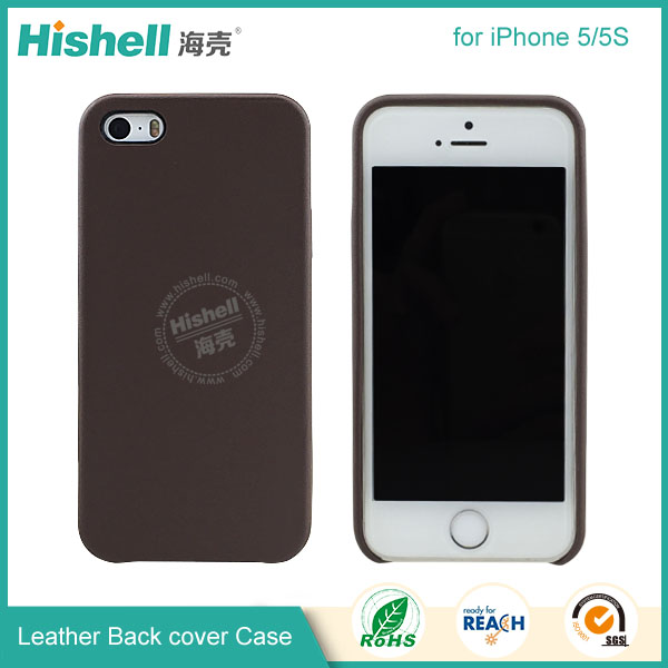 High Quality PU Leather 3 side Back Case for iPhone 5