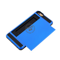 3 in 1 Phone Case with Card Slot for iPhone 6 Plus