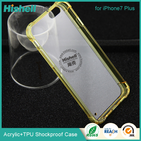 Acrylic TPU Shockproof Mobile Phone Case For IPhone 7