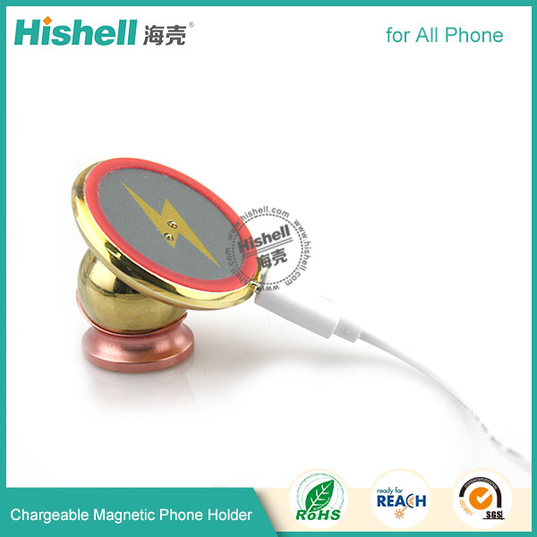 Wireless Chargeable Magnetic Phone Holder For All Phone