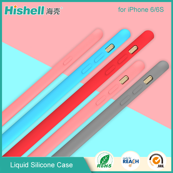 Liquid Silicone Phone Case for iPhone 6/6S