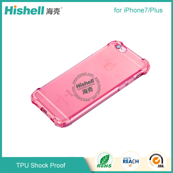 Cell phone tpu phone case--shockproof tpu case for iPhone7