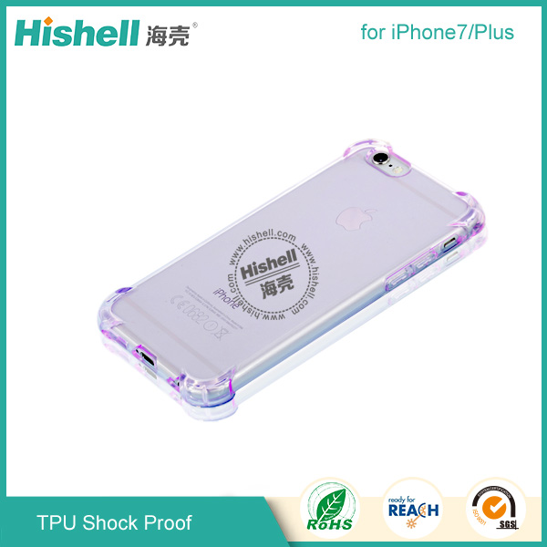 Cell phone tpu phone case--shockproof tpu case for iPhone7
